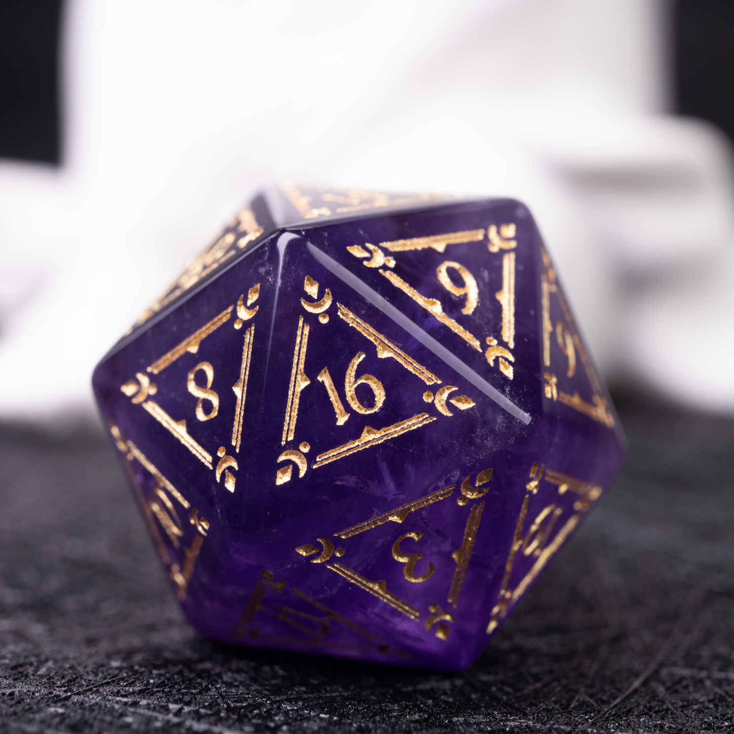 Cracked Crystal| DND D&D Cthulhu RPG Polyhedral Dice Set