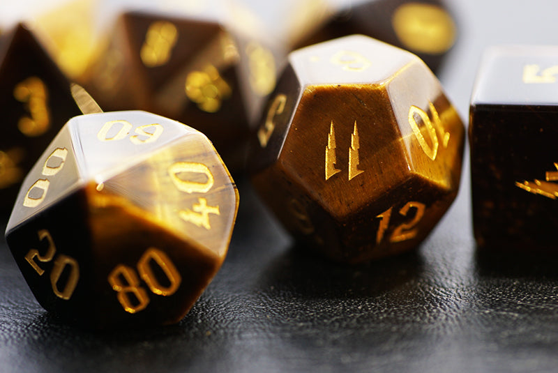 Lionflare Relic | DND  D&D Cthulhu RPG  Polyhedral Dice Set