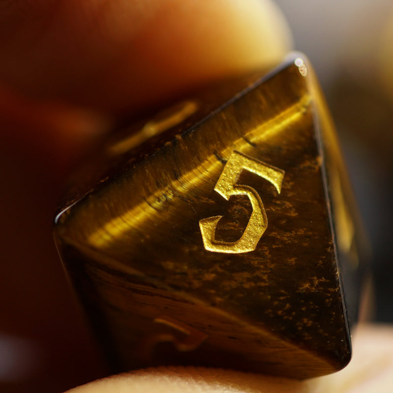 Lionflare Relic | DND  D&D Cthulhu RPG  Polyhedral Dice Set