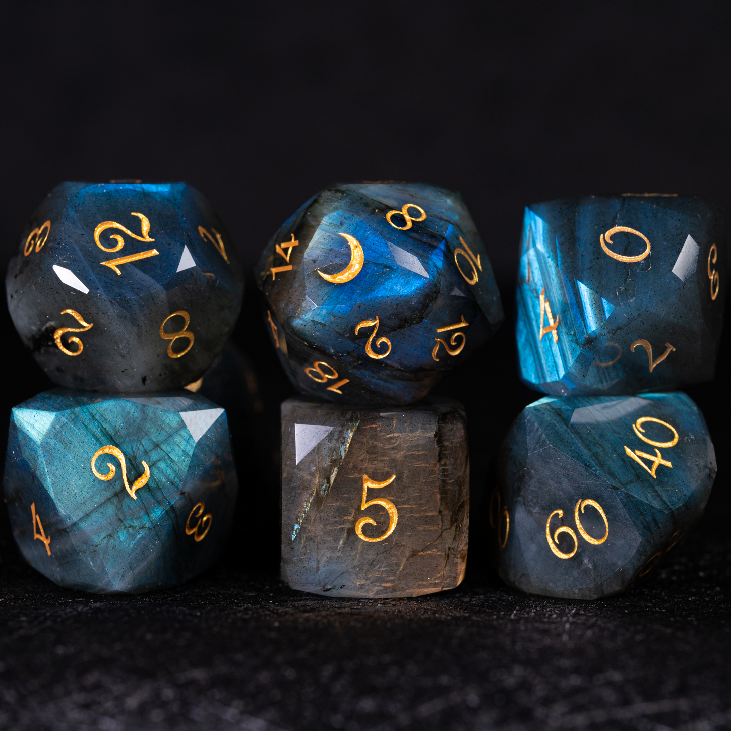 Aurora Mirror Relic| DND  D&D Cthulhu RPG  Polyhedral Dice Set