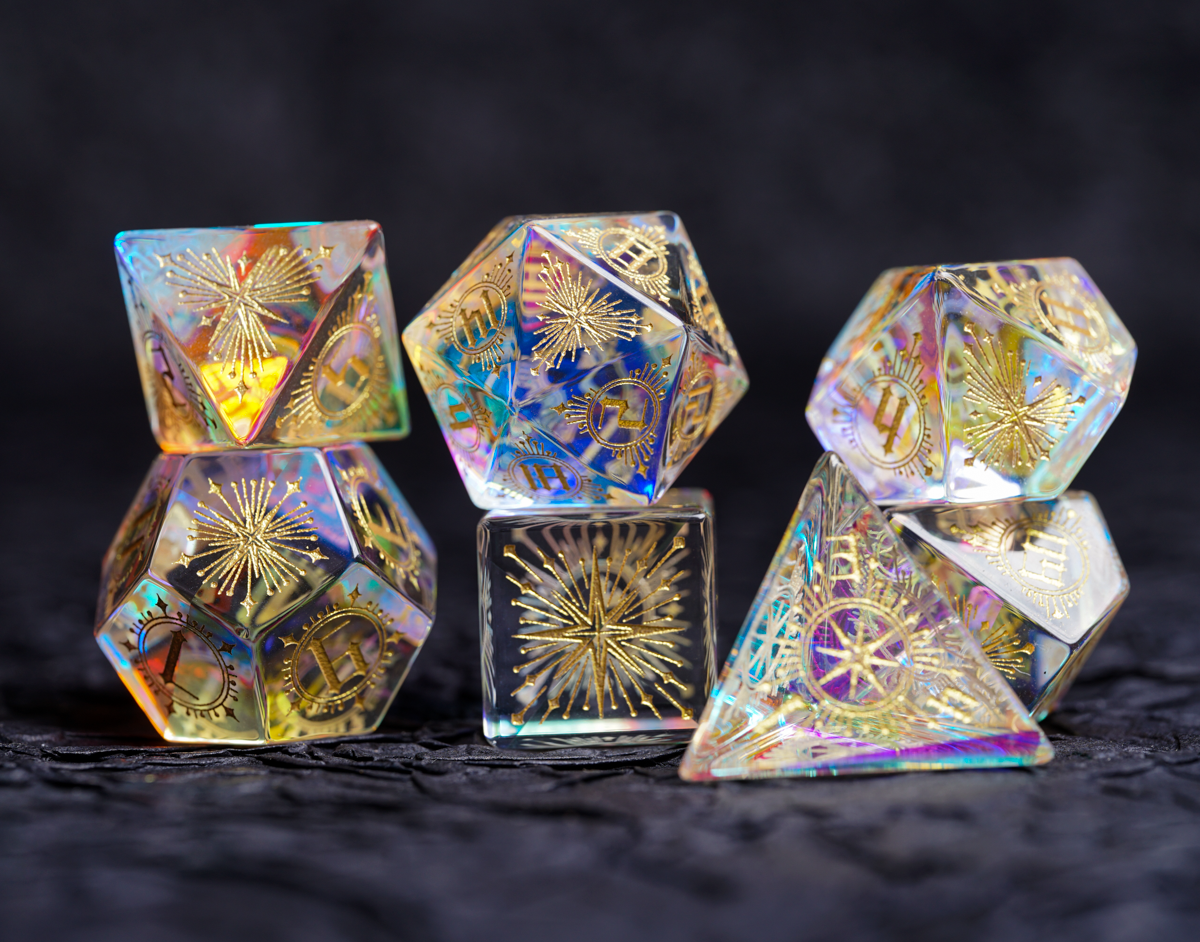 Chrono Nexus| DND  D&D Cthulhu RPG  Polyhedral Dice Set
