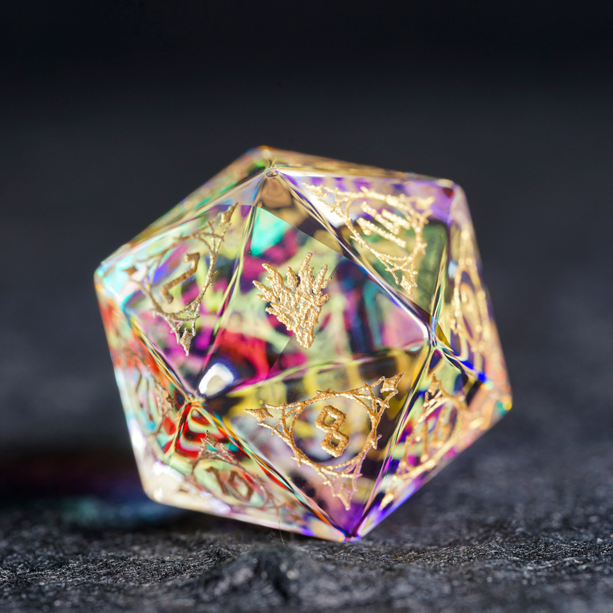 The Vault of Fate Dice Set polyhedral dice set for DND and Call of Cthulhu RPG D20