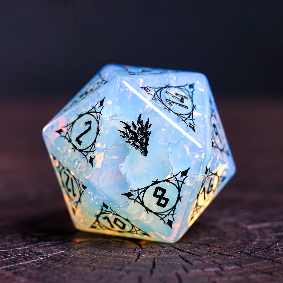 Drakeflare Nexus| DND  D&D Cthulhu RPG  Polyhedral Dice Set