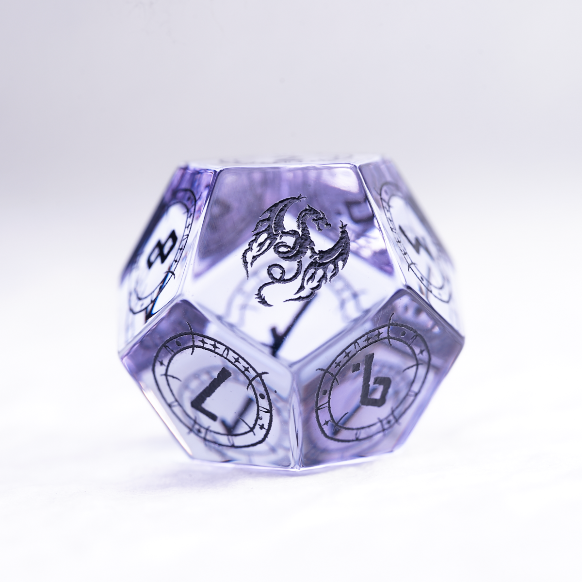 dragons-shadow Dice Set polyhedral dice set for DND and Call of Cthulhu RPG D12  