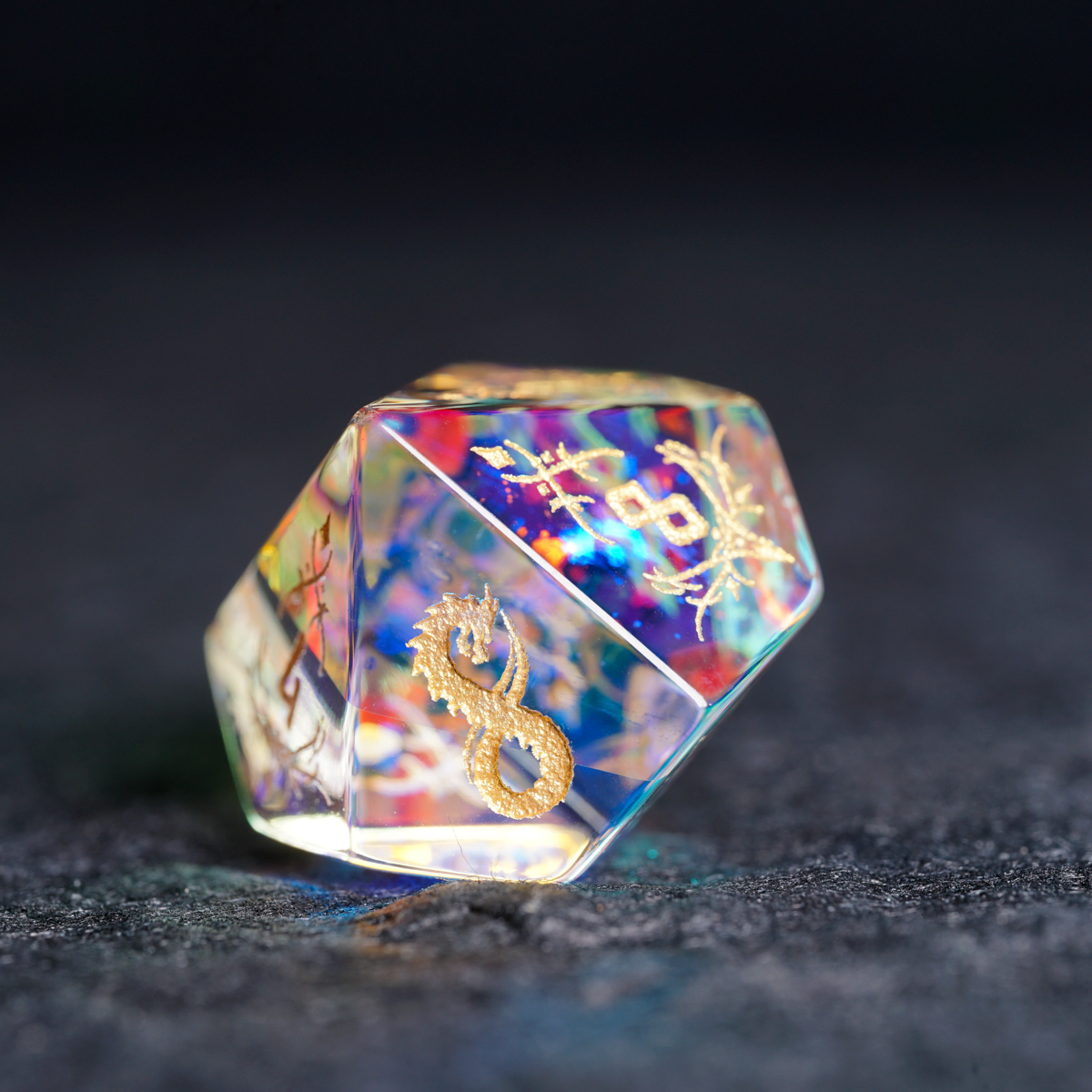 The Vault of Fate Dice Set polyhedral dice set for DND and Call of Cthulhu RPG D10