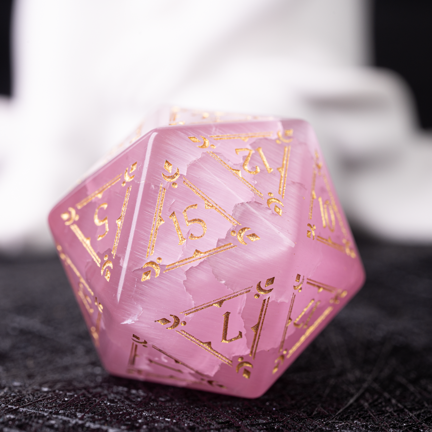 Cracked Crystal| DND  D&D Cthulhu RPG  Polyhedral Dice Set
