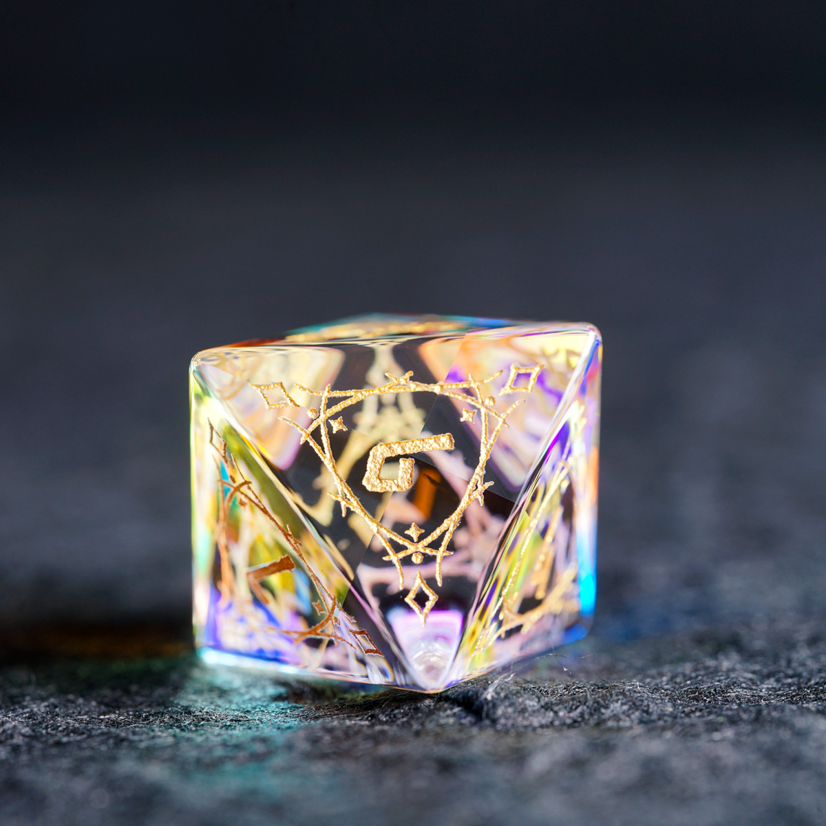 The Vault of Fate Dice Set polyhedral dice set for DND and Call of Cthulhu RPG D8